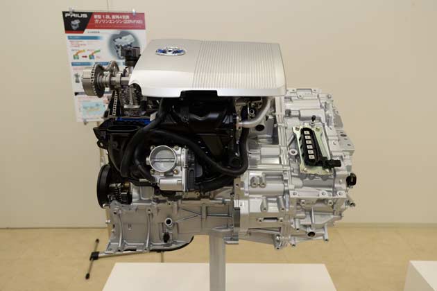 トヨタ新型プリウスのエンジンとHVシステム