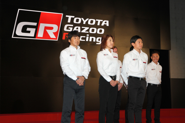 TOYOTA C-HR Racingのドライバー：影山正彦選手、佐藤久実選手、吉田広樹選手／ニュル参戦ドライバー