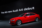 アウディ A4 Sedan 発表会にて