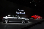 アウディ A4 Sedan 発表会にて