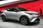 トヨタ C-HR 量産モデル（欧州仕様）