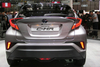 トヨタ C-HR 量産モデル（欧州仕様）