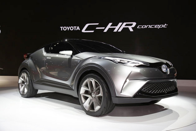 東京モーターショー2015でも出展された5ドアのC-HRコンセプトモデル