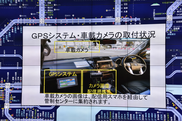 GPS車両位置システム