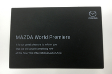 マツダから届いた謎の案内状