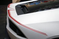 ランボルギーニ・アド・ペルソナムによって制作された日の丸カラーの「ウラカン LP610-4」ランボルギーニ・アド・ペルソナムによって制作された日の丸カラーの「ウラカン LP610-4」