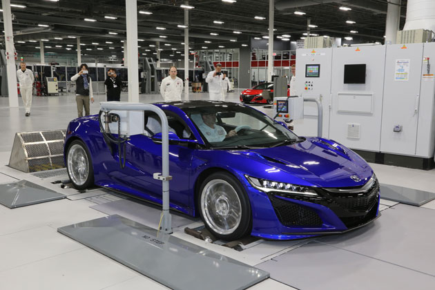 新型「NSX」生産工場/組立&完成