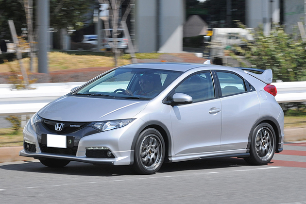 ミシュラン パイロットスポーツ4を装着した欧州シビック