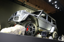 東京オートサロン2016に展示された「G550 4×4 2」