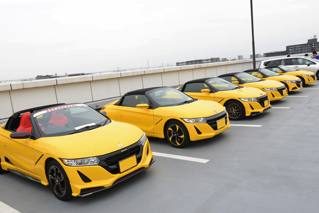 デビュー1周年を祝うs660が53台集結 Honda S660 1st 生誕祭 Modulo 感謝デー イベントレポート 1 3 現地レポート 新車 車イベント年 Mota