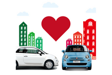 フィアット 500スーパーポップ アモーレ