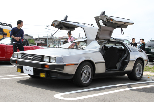 個人間カーシェアのエニカ（Anyca）が「デロリアン DMC-12 特別試乗会