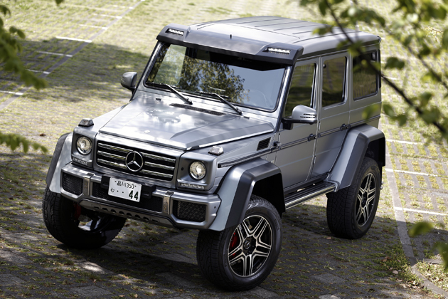 「メルセデス・ベンツ G 550 4x4(フォー・バイ・フォー) スクエアード」[限定モデル] 試乗レポート／国沢光宏