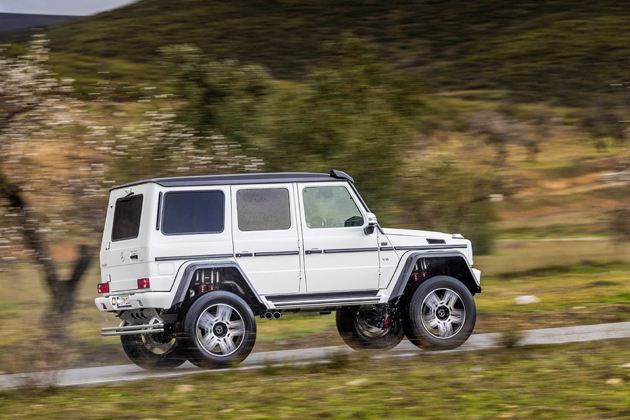 「メルセデス・ベンツ G 550 4x4(フォー・バイ・フォー) スクエアード」[限定モデル] 試乗レポート／国沢光宏