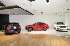 （左から）Mercedes-AMG GLE 43 4MATIC、Mercedes-AMG GLE 43 4MATIC Coupe、Mercedes-AMG GLS 63 4MATIC