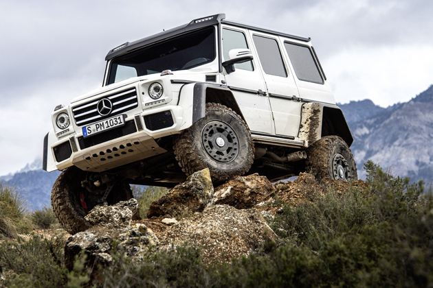 「メルセデス・ベンツ G 550 4x4 スクエアード」