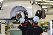 トヨタ自動車 元町工場にて「86 GRMN」