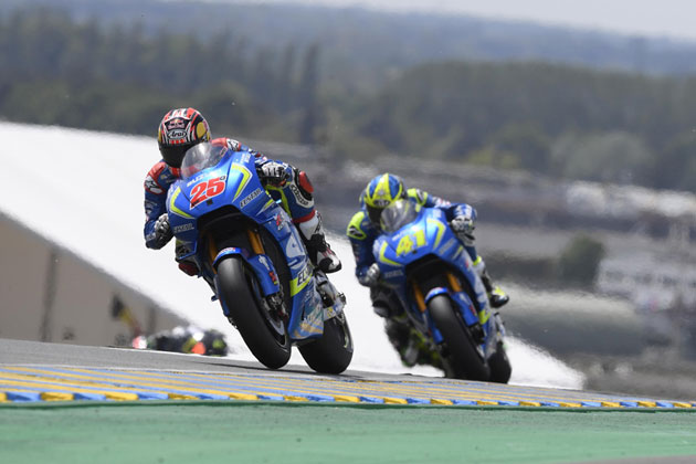 MotoGP フランスGP】スズキ、2008年以来の表彰台を獲得！ビニャーレス