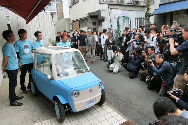 「rimOnO(リモノ)」原付免許で乗れる小型EVを目指す