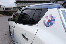 日産 リーフで自動運転技術「プロパイロット」を披露