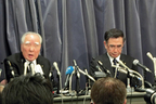 （左から）スズキ株式会社 鈴木修会長、スズキ株式会社 鈴木俊宏社長