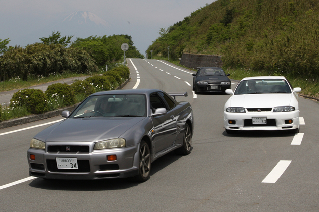 スカイライン GT-R　乗り比べ