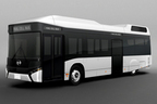 ミラーが無いバスのイメージ：FUEL CELL BUS （フューエル セル バス）