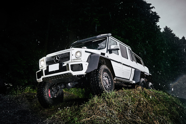 6輪駆動の希少車 メルセデス ベンツ G63 Amg 6x6 のオフロード走行体験が当たる 業界先取り 業界ニュース 自動車ニュース22国産車 から輸入車まで Mota