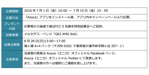 キャンペーン概要