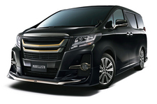 アルファード」の特別仕様車 SA“TYPE BLACK”/S“A Package・TYPE BLACK”（モデリスタパーツ装着車）