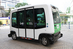 DeNA(ディー・エヌ・エー)オートモーティブ 新交通サービス「Robot Shuttle(ロボットシャトル)」発表会レポート[2016年7月7日木曜日／会場：六本木ヒルズ アリーナ他]