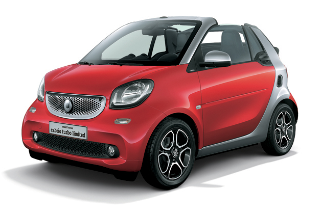 smart fortwo cabrio turbo limited