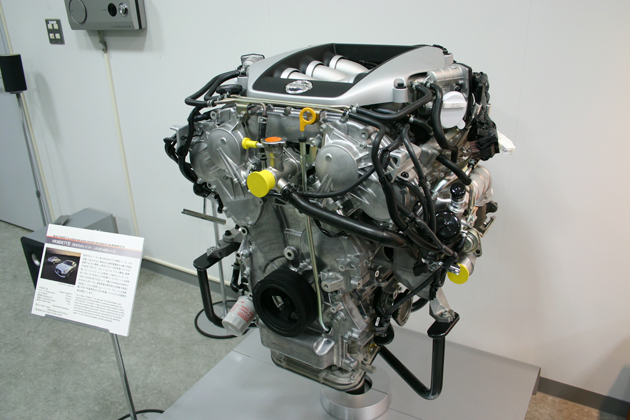 VR38DETT型エンジン