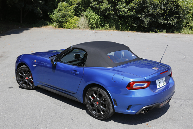 Abarth 124 Spider(アバルト 124スパイダー) 試乗レポート／国沢光宏