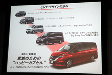 【発表会レポート】日産 新型 セレナ 公道デビュー「#BIG #EASY #FUN」[2016年8月24日水曜日／日産グローバル本社]