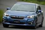 スバル 新型 インプレッサスポーツ「2.0i-S EyeSight」(プロトタイプ)[AWD／ボディカラー：クオーツブルー・パール]