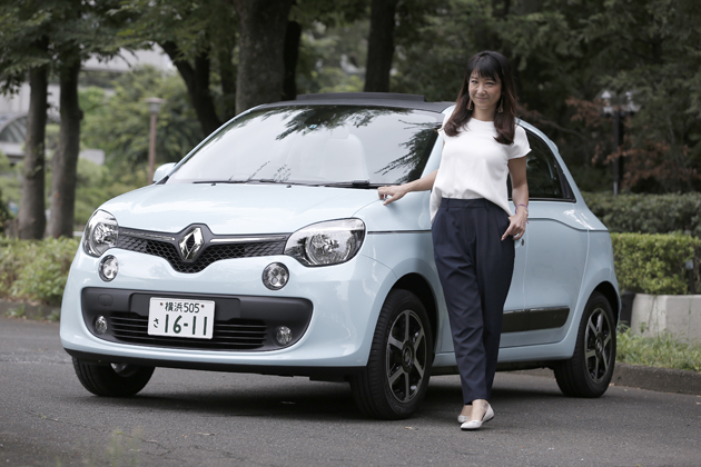 ルノー 新型 トゥインゴ「TWINGO INTENS Canvas top」試乗レポート／今井優杏