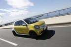 smart forfour turbo／smart fortwo cabrio turbo limited 試乗レポート／岡本幸一郎