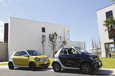 smart forfour turbo／smart fortwo cabrio turbo limited 試乗レポート／岡本幸一郎