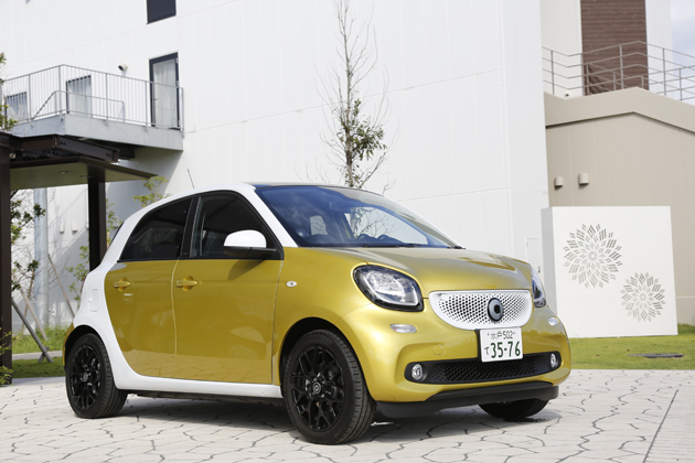 smart forfour turbo／smart fortwo cabrio turbo limited 試乗レポート／岡本幸一郎