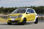 smart forfour turbo／smart fortwo cabrio turbo limited 試乗レポート／岡本幸一郎