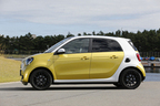 smart forfour turbo／smart fortwo cabrio turbo limited 試乗レポート／岡本幸一郎