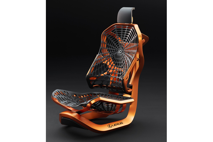 レクサス 新コンセプトシート「Kinetic Seat Concept」