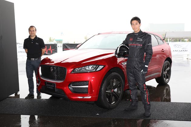 錦織圭 レーサーになる エアケイがジャガーの試乗イベント The Art Of Performance Tour を体感 画像ギャラリー No 14 新型車リリース速報 Mota