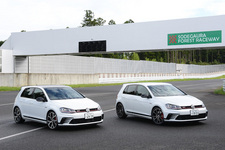 フォルクスワーゲン ゴルフ GTI クラブスポーツ トラックエディション（左）/ストリート エディション（右）