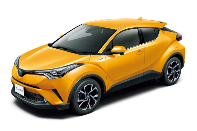 トヨタ C-HR（イエロー）