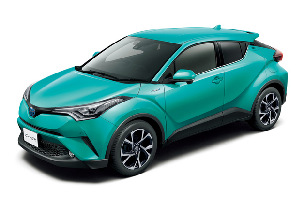 トヨタ C-HR（ラディアントグリーンメタリック）