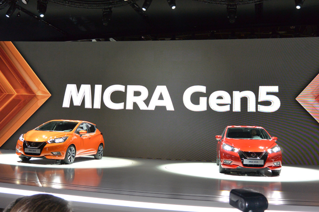 日産 5代目 新型マーチ（Micra gen5）パリモーターショー2016