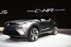 トヨタ C-HR パリショーで、これまで未公開だったインテリア全公開