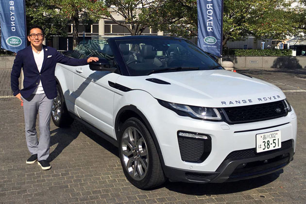 「RANGE ROVER EVOQUE CONVERTIBLE」(レンジローバー イヴォーク コンバーチブル) 国内初試乗レポート／五味康隆